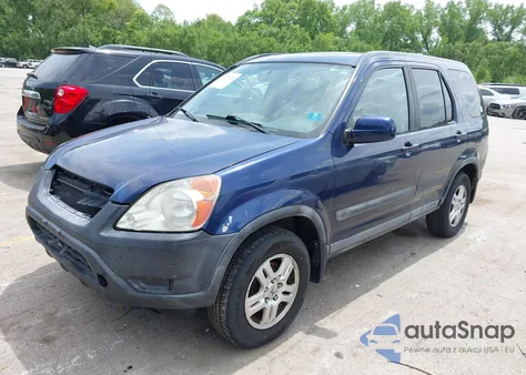2002 Honda Cr-V Ex from USA, damaged, VIN SHSRD78892U008528